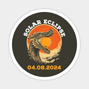 Total Solar Eclipse 04.08.24 Dragon Totality April 8 2024 Magnet